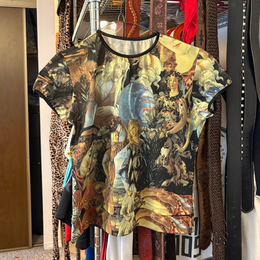 Mesh medieval art Tee